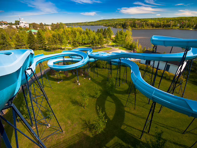 Éco-Parc des Etchemins: a day of sun and water with the family, right on our doorstep